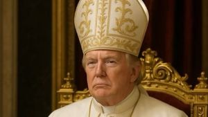 Trump consideră că imaginea generată AI cu el în postura de papă este o glumă, dar experţii spun că nu e de râs
