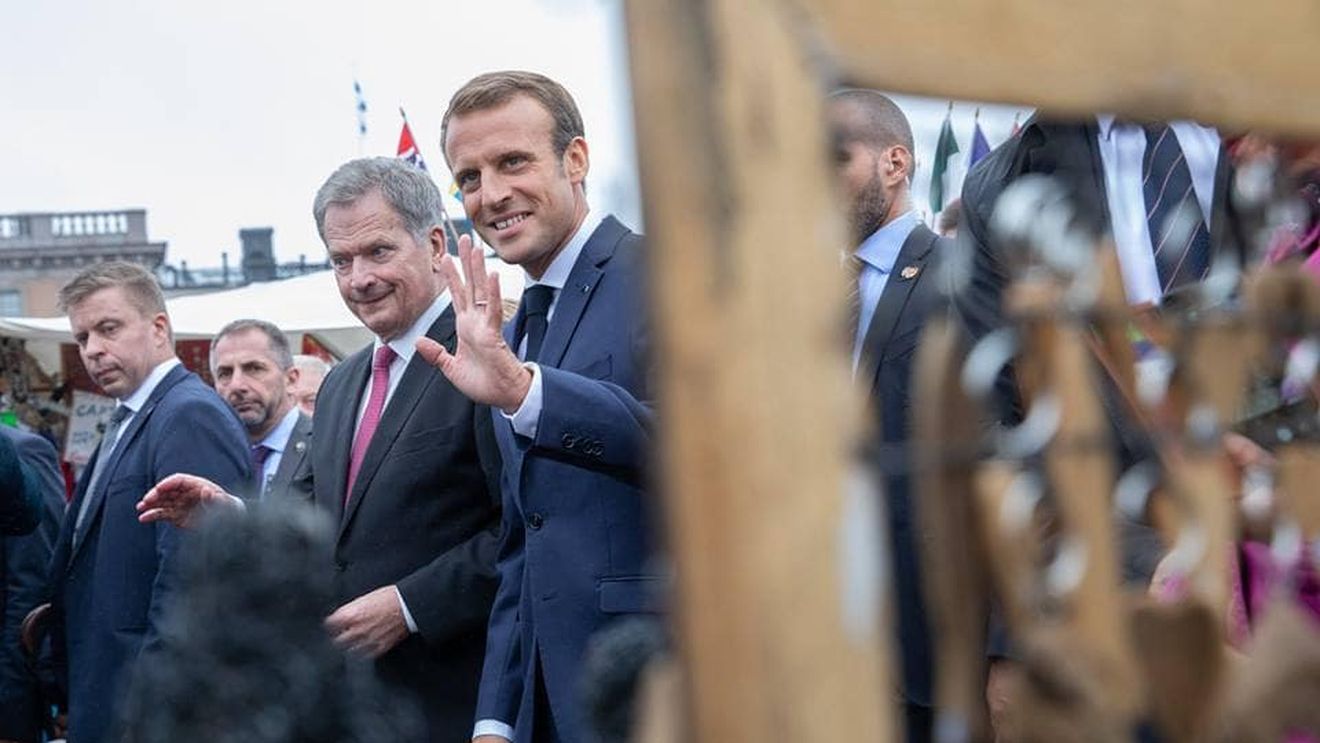 Emmanuel Macron şi Prima Doamnă Brigitte Macron, la Fortul Brégançon de sărbători