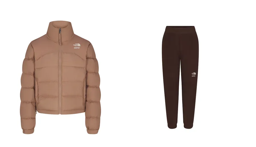 skims, the north face, moda 