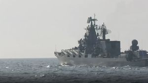SUA: Nava de război „Moskova” a fost lovită de două rachete ucrainene înainte de a se scufunda