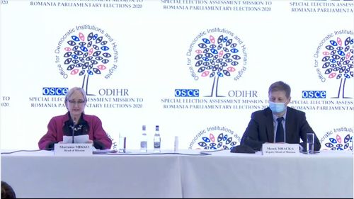 Misiunea OSCE de monitorizare a alegerilor parlamentare: PNL a fost avantajat de conferințele de presă organizate de președintele Iohannis