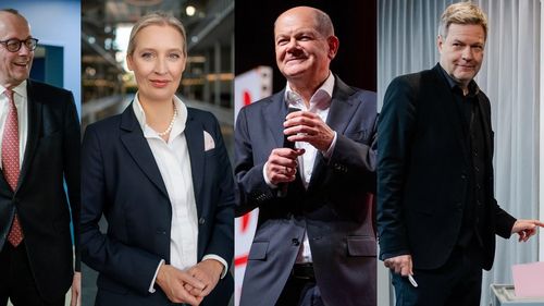 Ce variante de coaliție se întrevăd după alegerile federale din Germania de duminică? Favoritul la postul de cancelar, liderul Uniunii Creștin Democrate (CDU), Friedrich Merz, exclude o coaliție cu Alternativa pentru Germania (AfD, extrema dreaptă)