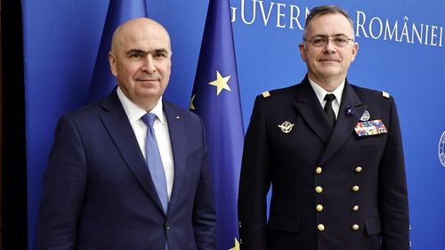 Premierul Bolojan, întâlnire cu Comandantul Suprem Aliat pentru Transformare-SACT, Pierre Vandier / Santinela Estică, pe agenda discuțiilor