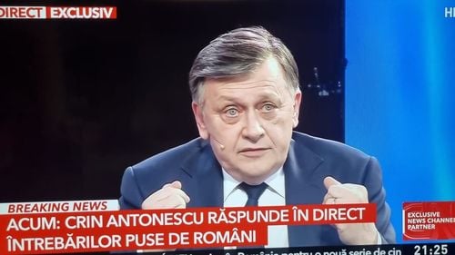 Crin Antonescu, despre cine e trădător și cine e mare om politic: ”Trădătorul nu e mare, dar e trădător. Victor Ponta. Și problema nu e că e trădător, e travestit” / Laude pentru Dinu Patriciu, fostul șef SRI Eduard Hellvig, deputatul Mircea Roșca, reținut pentru corupție și achitat prin prescrierea faptelor