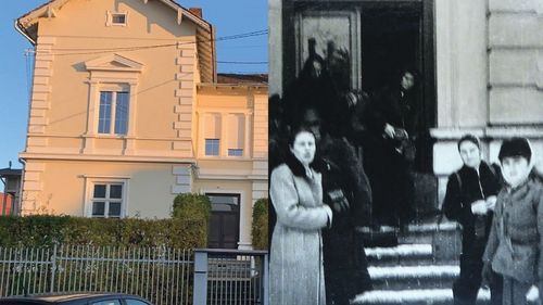 Comemorarea deportării sașilor, în presa de limba germană: e prezentată o fotografie cu familia Hann von Hannenheim, scoasă din casă / Aceasta este acum una dintre proprietățile președintelui Iohannis