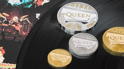 VIDEO Queen, prima trupă britanică pentru care Royal Mint lansează monede de colecţie