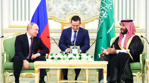Vladimir Putin și prințul moștenitor al Arabiei Saudite, Mohammed bin Salman, au discutat telefonic despre pacificarea Ucrainei