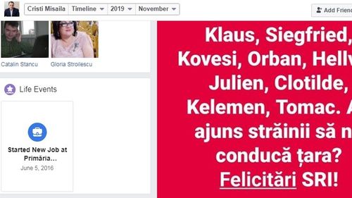 PSD, mesaje xenofobe repetate pentru mobilizarea de campanie. Primarul Focșaniului: ”Au ajuns străinii să ne conducă țara? Felicitări SRI”