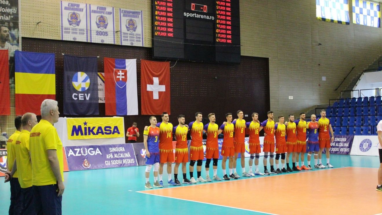 Naţionala masculină de volei a României păstrează şanse teoretice de calificare la Campionatul European 2021, după ce a învins formaţia Slovaciei