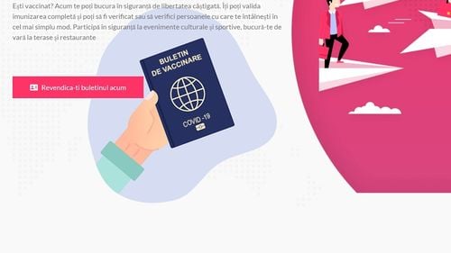 „Buletin electronic de vaccinare”: sibienii care au dezvoltat platforma cu locurile disponibile la vaccin au realizat o nouă aplicație prin care utilizatorul poate obține confirmarea că a fost vaccinat