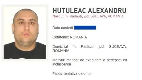 Bărbat din Suceava, urmărit internaţional pentru ultraj, tentativă de omor calificat şi trafic de persoane şi inclus în categoria Most Wanted, adus în ţară de Poliţia Română