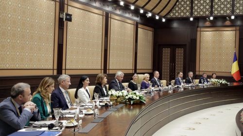 Darius Vâlcov, condamnat la 8 ani de închisoare în primă instanță, a făcut parte din delegația premierului Dăncilă la întâlnirea cu Erdogan
