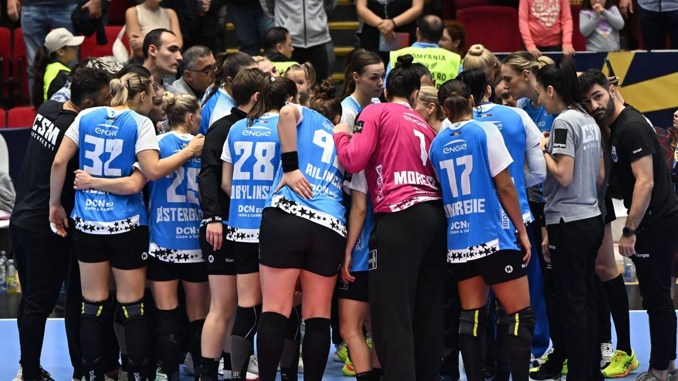 CSM București, duel decisiv cu Esbjerg pentru calificarea în Final Four - Programul dublei manșe