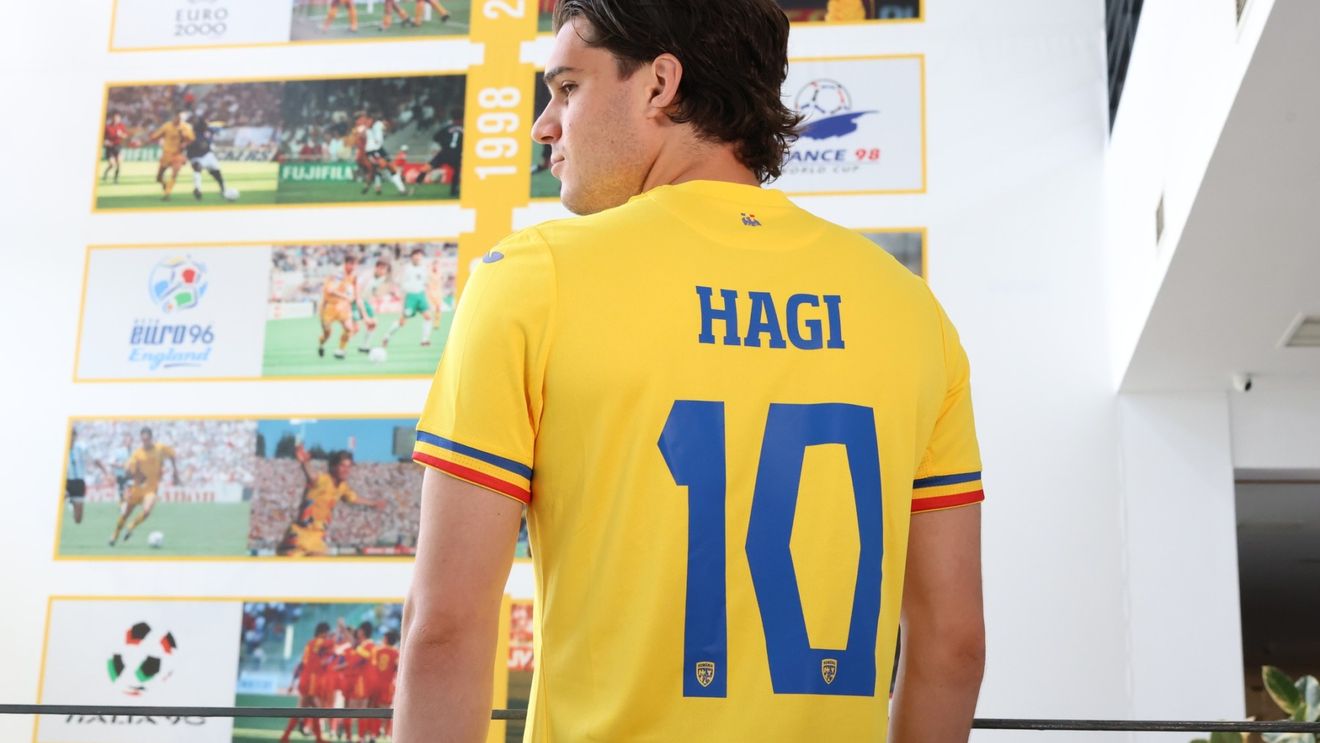 Ianis Hagi va purta la Euro 24 tricoul cu numărul 10 purtat de tatăl său ultima dată acum 24 de ani