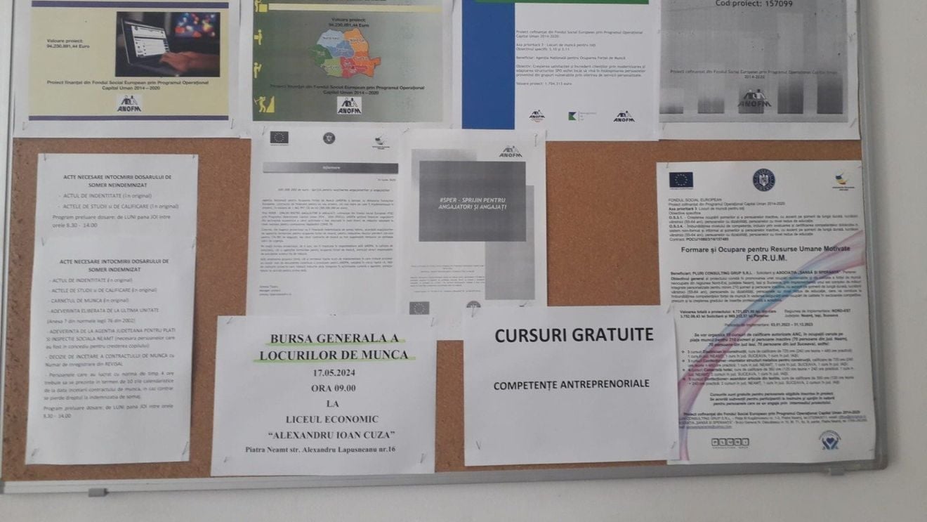 Un șomer român, uimit de cursul de antreprenoriat oferit de AJOFM Neamț: „Statul vrea să mă facă patron, deși eu nu găsesc nimic de lucru”/ „Dacă vreau să încep o afacere, mie îmi trebuie bani, nu diplome”
