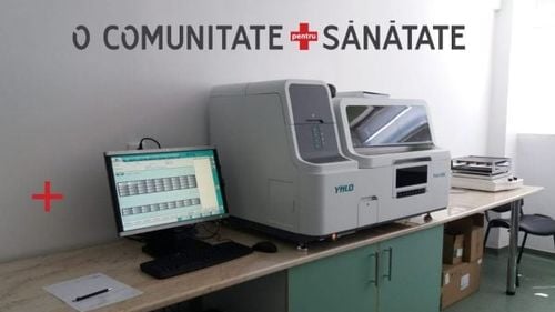 Echipament de testare rapidă, bazat pe detectarea anticorpilor, cumpărat din donații la Spitalul Județean Sibiu. O firmă din domeniul energetic a oferit 200.000 de lei