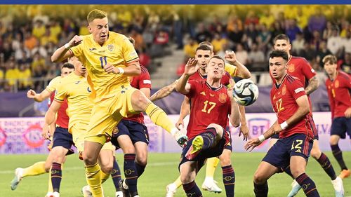 România – Spania 0-3 la Campionatul European sub 21 de ani / Meciul s-a jucat pe stadionul Ghencea