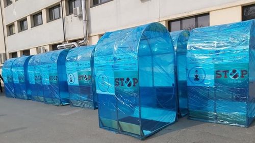 Tunelurile de dezinfectare au umplut România. Cât de eficiente sunt ele? Specialiști: Sunt dispozitive cu eficiență redusă și nedovedită în combaterea pandemiei de coronavirus/ Expunerile multiple la biocide pot avea efecte negative