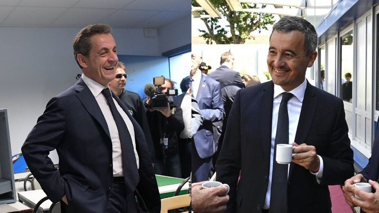 Fostul președinte al Franței Nicolas Sarkozy îl sprijină pe ministrul de interne Gerald Darmanin pentru scrutinul prezidențial din 2027 cu prilejul lansării memoriilor sale