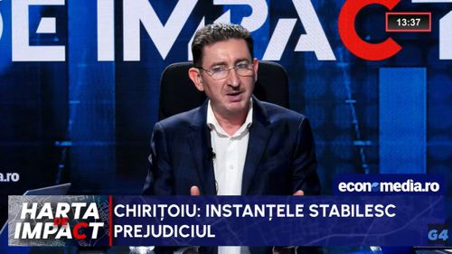 Bogdan Chirițoiu, la „Harta de impact”: Noi spunem că procesul a fost denaturat, dar nu spunem cât de mult / Nu vorbim de niște mega-variații care au ieșit din coridorul setat de BNR