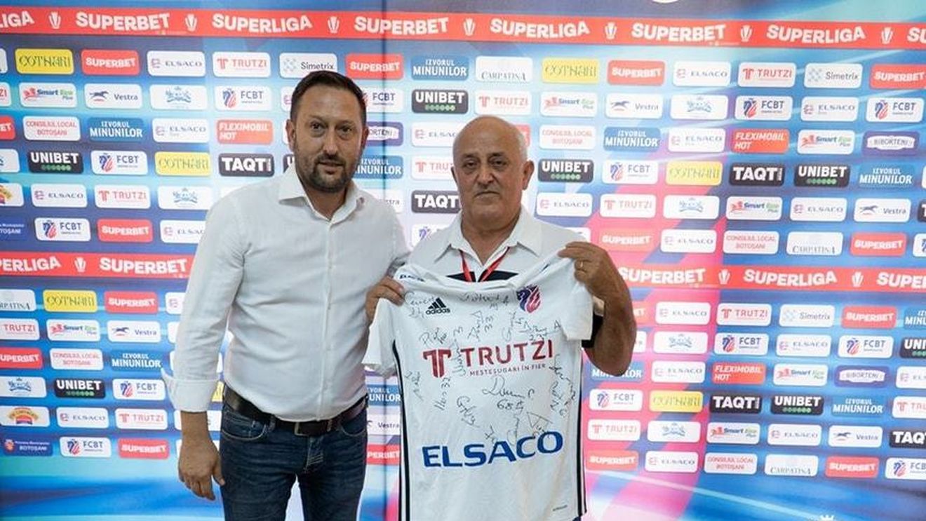 FC Botoşani i-a oferit un tricou cu autografe şi abonament la meciuri taximetristului care i-a returnat unui client o sacoșă de rafie în care se aflau 40 de mii de euro