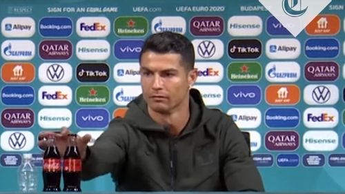 VIDEO Cristiano Ronaldo a șters 2 miliarde de dolari din valoarea Coca-Cola cu un singur gest