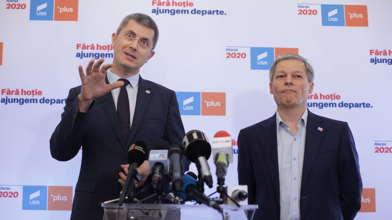 Dan Barna: Pe termen scurt este foarte puţin probabilă fuziunea USR cu PLUS