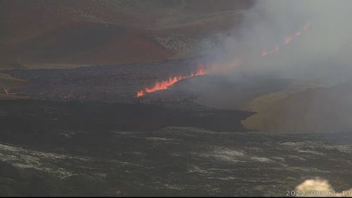 VIDEO Faimoasa zonă geotermală Blue Lagoon din Islanda, evacuată după o nouă erupție vulcanică