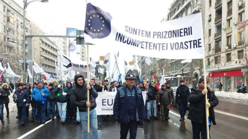 Sindicaliştii din sistemul de apărare, ordine publică şi securitate naţională organizează un protest în Capitală, pe 17 ianuarie
