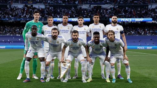 Pentru prima oară în istoria sa, Real Madrid a început o partidă oficială fără nici un jucător spaniol pe teren