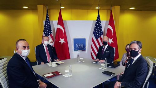 Joe Biden și Recep Tayyip Erdogan au convenit să formeze un mecanism comun de îmbunătățire a relațiilor tensionate dintre SUA și Turcia