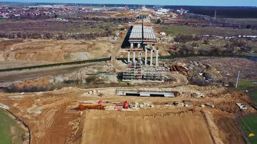 Lucrările pe lotul 1 al autostrăzii A0 Nord, între Joița și Corbeanca, au ajuns la aproximativ 40%, potrivit CNAIR