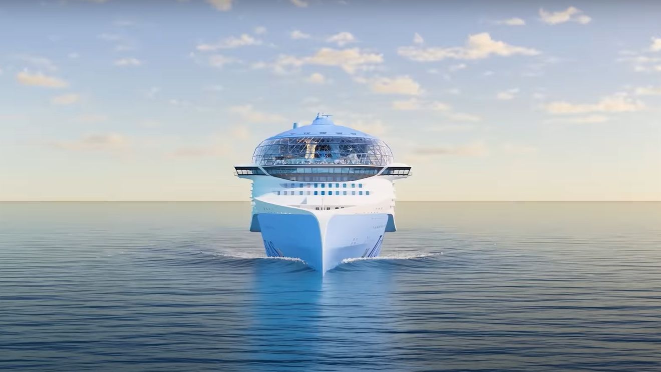 Cea mai mare navă de croazieră din lume - de cinci ori mai mare decât Titanicul - este pe cale să pornească în larg