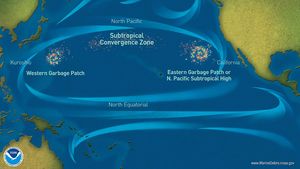 Marea insulă de gunoaie din Pacific este acum atât de mare încât un ecosistem de coastă prosperă pe ea