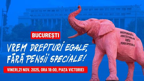 Protest anunțat pentru vineri seara, în Piața Victoriei: „Vrem drepturi egale, fără pensii speciale!”