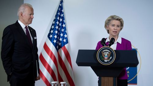 BREAKING Declarație comună Biden - von der Leyen. SUA și UE anunță că fac planuri de măsuri de urgență pentru aprovizionarea cu energie în cazul unei invazii a Rusiei în Ucraina