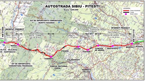Preşedintele CJ Vâlcea spune că lucrările la tronsonul 2 al autostrăzii Sibiu-Piteşti încep în această primăvară / E cea mai dificilă porțiune