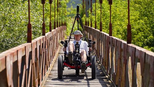 Via Transilvanica, disponibilă pe Google Street View. Imagini panoramice realizate de pe un triciclu special conceput pentru acest traseu