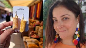 VIDEO | Kurtocs kolacs, biscuiți Oreo, fructe sau brioșe pe care le mănânci … din ochi/ Designerul Diana Popa realizează bijuterii și obiecte artizanale inspirate din bucătărie