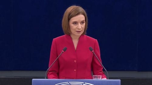 Președinta Maia Sandu, la Forumul Păcii de la Paris: „Europa trebuie să crească - extinderea UE nu este un act de caritate, ci de securitate”
