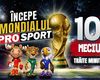 Începe Mondialul ProSport! 104 meciuri trăite minut cu minut și analizate de fotbaliști și antrenori de top, 44 de zile cu materiale de colecție, eroi și povești de neuitat într-o experiență integrată unică pe piața media din România!