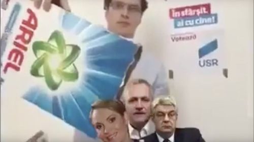 VIDEO Ariel Chiș, numărul doi pe lista de candidați USR pentru CGMB, apare într-un clip amuzant din campania ”Fără penali în funcții publice”