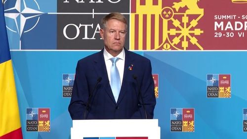 Iohannis, despre așteptările României la summitul NATO: consolidarea semnificativă a flancului estic, Marea Neagră să fie zonă de interes strategic, Rusia să fie declarată amenințarea semnificativă