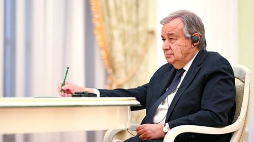 "Suntem departe de sfârșitul războiului", afirmă secretarul general al ONU, după ce a discutat cu Vladimir Putin