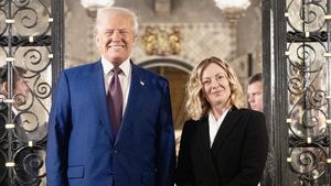 SUA ar trebui să manifeste "aceeaşi hotărâre" faţă de Ucraina ca în cazul Iranului, i-a transmis Meloni lui Trump