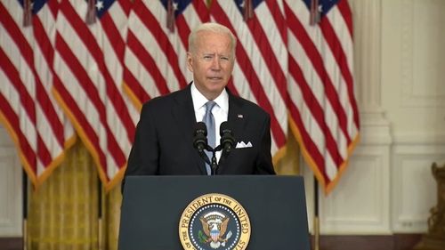 Joe Biden, prima reacție după cucerirea Afganistanului de către talibani: Misiunea noastră a făcut greșeli în 20 de ani. Nu voi minți poporul american spunând că dacă mai stăm puțin va fi altfel. Totul se termină la mine
