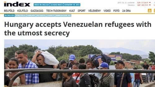 Guvernul maghiar al lui Viktor Orban primește în secret refugiați din Venezuela, deși în ultimii ani s-a poziționat public împotriva acceptării de migranți în Ungaria