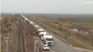 EXCLUSIVE: The ordeal of a Romanian driver at the Bulgarian border, facing dozens of kilometers of queues / The costs and time delays for Schengen freight transporters / A single parking lot generates 400 thousand euros in revenue