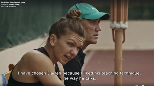Documentar despre Simona Halep, în regia lui Radu Muntean/ Darren Cahill: Pentru mine, Simona este ca personajul Diavolul Tasmanian, incredibil de rapid, mereu nervos, caută probleme