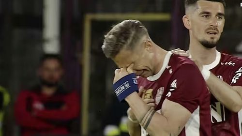 VIDEO: Emoționant - Ciprian Deac, retragere în lacrimi de la CFR Cluj: „Nu ştiu ce îmi rezervă viitorul”